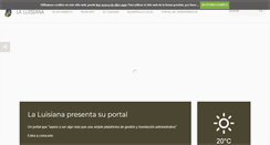 Desktop Screenshot of laluisiana.org